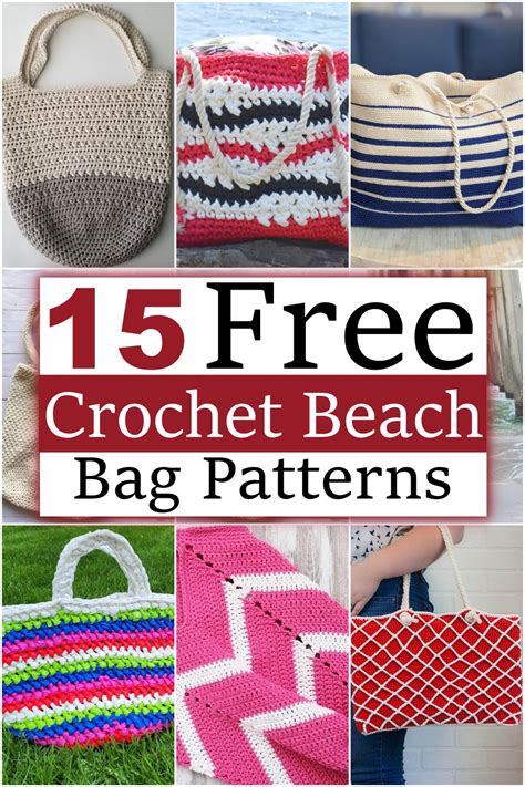 Easy Free Crochet Beach Bag Patterns Craftsy