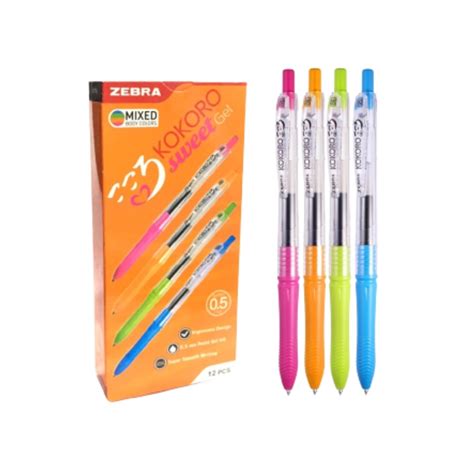 Jual STATIONERY HAUL Kokoro Pen Pulpen Bulpen Sweet Tinta Hitam Gel 0