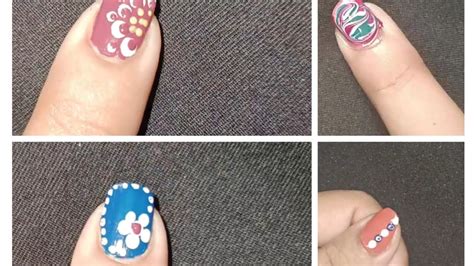 No Tools Nail Art Design At Home 💅🏡 Easy Nail Art Design For