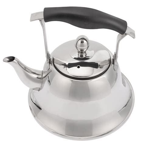 Kettle Tea Water Coffee Pot Maker Teapot Whistling Steel Stainless