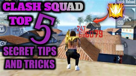 Top 5 Clash Squad Rank Tips And Tricks Free Fire Free Fire Tips And