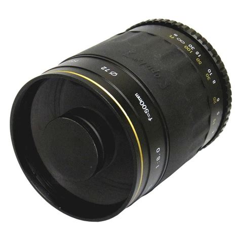 Opteka 500mm F 8 High Definition Telephoto Mirror Lens For Digital Slr