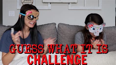 The Guess The Candy Challenge Blindfolded Emma And Ellie Youtube