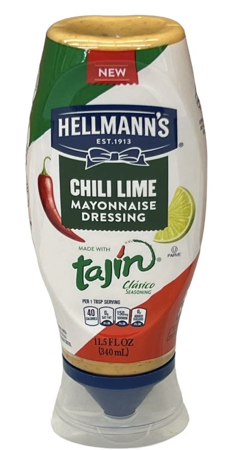 Hellmann S Chili Lime Tajin Mayonnaise Dressing Oz Hellmanns Ebay