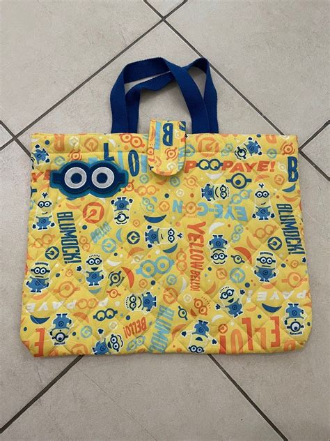 Despicable Me Minion Bag Women S Fashion Bags Wallets Tote Bags On