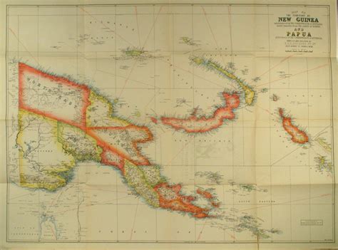 MAP New Guinea: A Detailed Map | H. E. C. Robinson