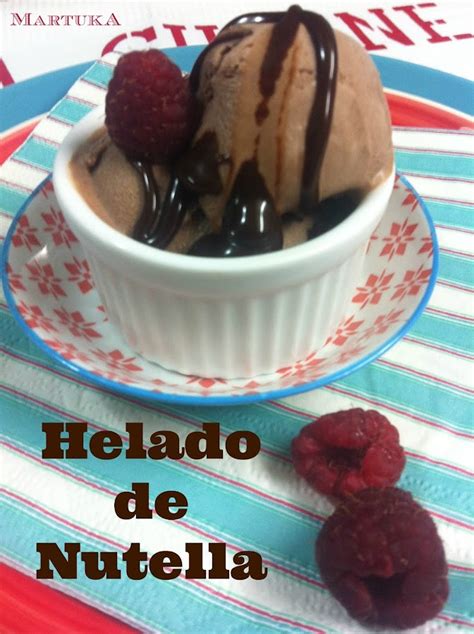 Helado De Nutella O De Nocilla Cocina