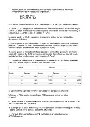 Ejercicios a resueltos tema 4 Macroeconomía I Universidad Católica de