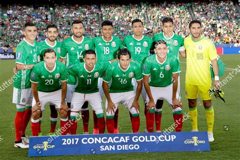 Mexico Team Poses Before Playing El Editorial Stock Photo - Stock Image ...