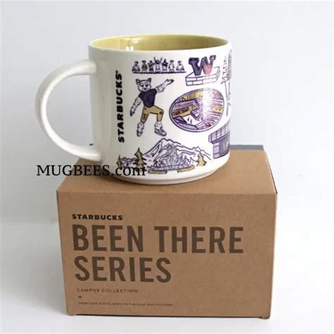 Starbucks University Of Washington Ceramic Cup Mug