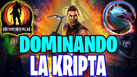 Tirando NIVEL SUPREMO En LA KRIPTA Dificultad ANTIGUO Mortal Kombat