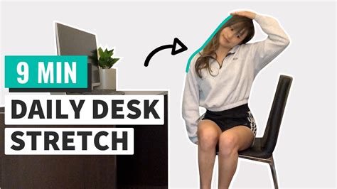 Daily Desk Stretches Stretches For People Who Sit All Day Follow Along Youtube