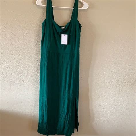 Sugarlips Dresses Nwt 2x Sugarlips Green Dress Midi Length With