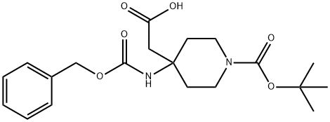 CAS 1447607 41 1 2 1 Boc 4 Cbz Amino Piperidin 4 Yl Acetic Acid