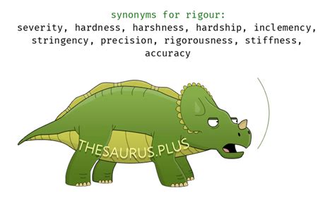 rigour synonyms similar words  rigour