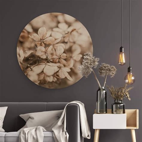 Hexagone Bois Annie Fleurs En Velours Wall Art Fr