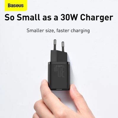 Baseus adapter hišni polnilec 220V Super SI Quick Charge 30W vhod Type