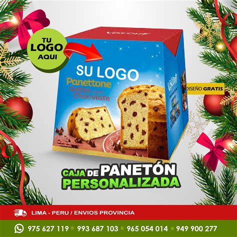 Caja Paneton Peru Celula Forestal