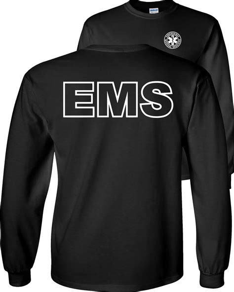 Emergency Medical Services EMS Long Sleeve Shirt EMR EMT