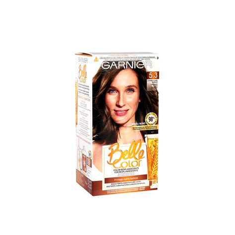 Buy Garnier Belle Color Permanent Hair Dye 5.3 Light Golden Brown ...