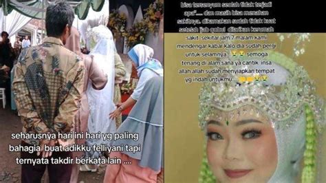 Viral Pengantin Wanita Meninggal Di Malam Pertama Ngeluh Sakit Usai