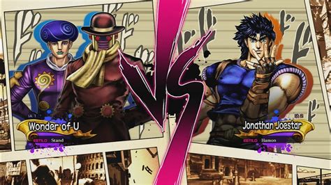 JoJo S Bizarre Adventure All Star Battle R Wonder Of U Tooru Vs