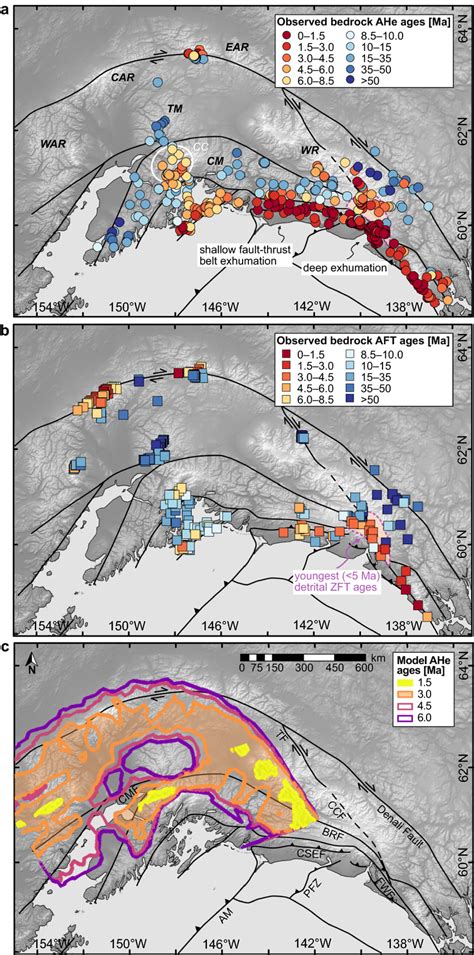 Comparison Of Observed And Modelled Spatial Distributions Of