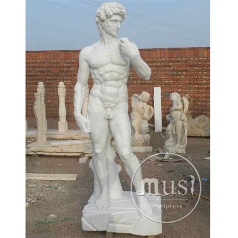 Famous Sculpture Hand Carved Nude Women White Marble Statues