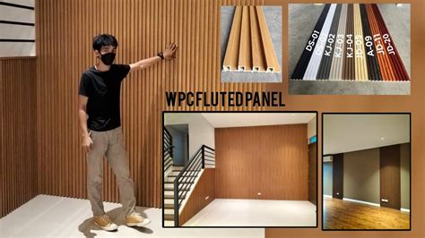 Wpc Fluted Panel Paano Mag Install Cm Youtube