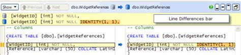 Viewing The Sql Differences Sql Compare 11 Product Documentation