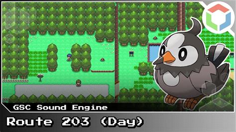 Route 203 Day GSC Sound Engine Pokémon Diamond Pearl Platinum