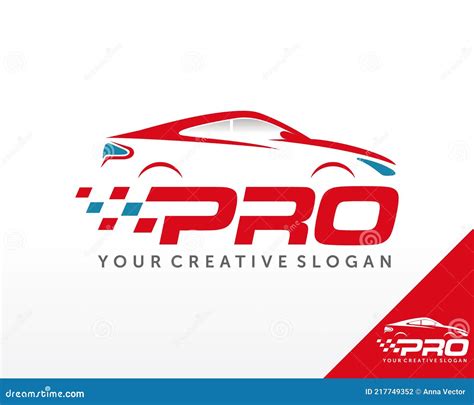 Sport Car Logo Automotive Car Showroom Car Dealer Logo Design Vector