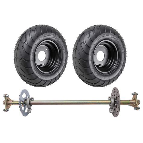 Buy Wphmoto Rear Axle Shaft Kit With X Wheels Tires Rims