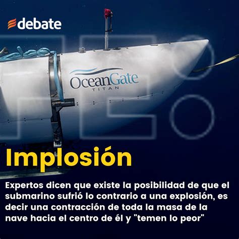 Debate on Twitter Qué es implosionar Un evento de implosión sería