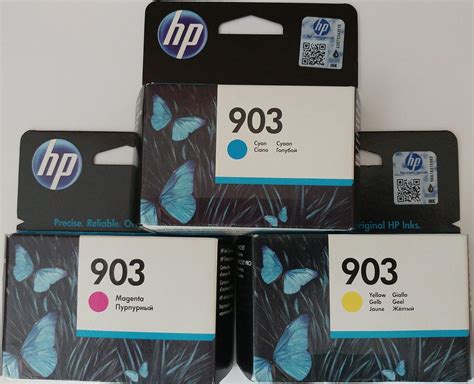 Hp 903 Original Ink Cartridges Officejet 6950 Officejet Pro 6960 6970 Cyanmagentayellow