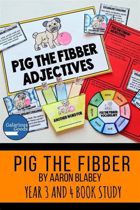 Pig The Fibber By Aaron Blabey Picture Book Study Book Study