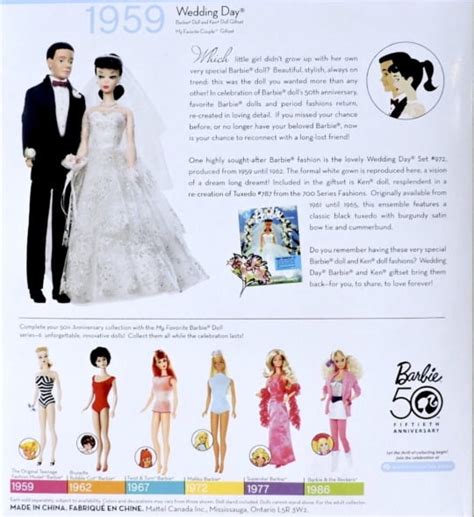 Wedding Day Barbie Doll And Ken Doll Tset Town