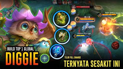 Conter Musuh Full Cc Build Top Global Diggie Mobile Legends