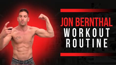 Jon Bernthal Workout Routine Guide Youtube