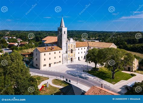 Aerial View Of Sveti Petar U Sumi Croatia Stock Image Image Of