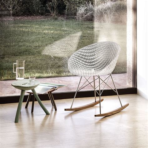 Moderner Stuhl SMATRIK Kartell Polycarbonat Gestell Aus