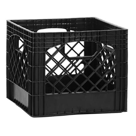 Classic Milk Crate Black