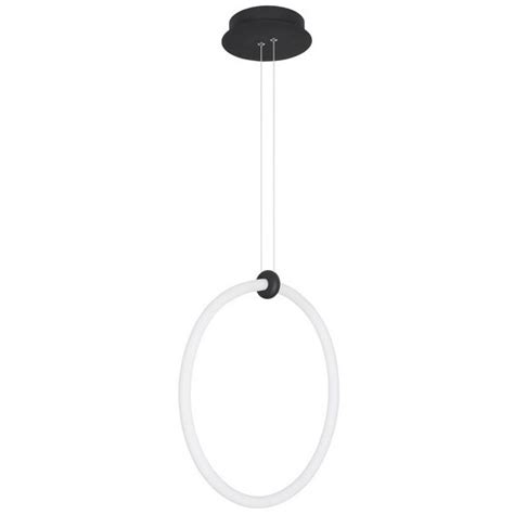 Wisząca LAMPA ring COLON LE41608 Luces czarny MLAMP pl