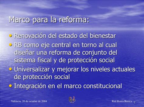 Ppt La Renta B Sica De Ciudadan A Una Propuesta Clave Para La Reforma