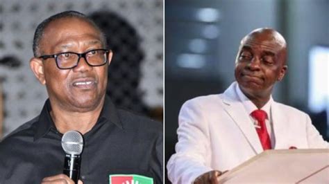 It S A Religious War How Peter Obi Begs Bishop Oyedepo For Bloc