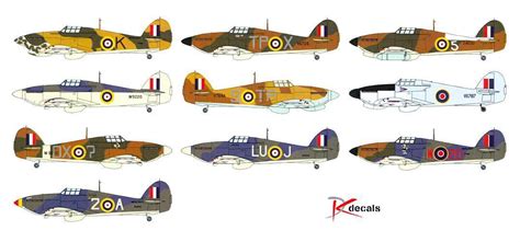 Dk Decals 148 Hawker Hurricane Mki And Sea Hurricane Mki Ebay