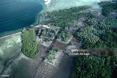 Aerial View Of Nan Madol High-Res Stock Photo - Getty Images