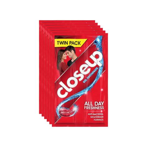 Closeup Toothpaste Red Hot G Pack Of Shopee Philippines