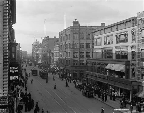 Massachusetts: Springfield. /Nmain Street In Springfield, Massachusetts ...