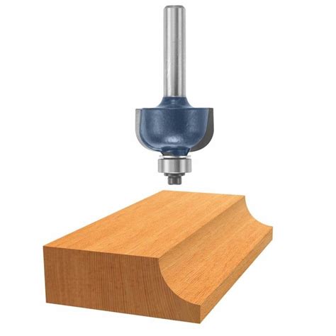 Bosch 14 In Carbide Tipped Cove Router Bit In The Edge Forming Router